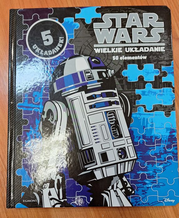 Książka - puzle Star Wars 50 elementów