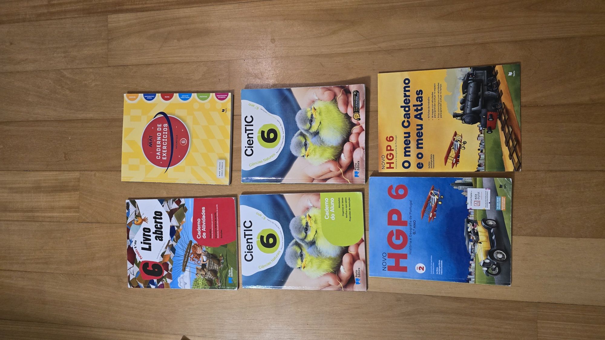 Livros escolares do 4o ao 7o ano