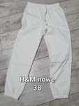 H&M dresowe spodnie 38