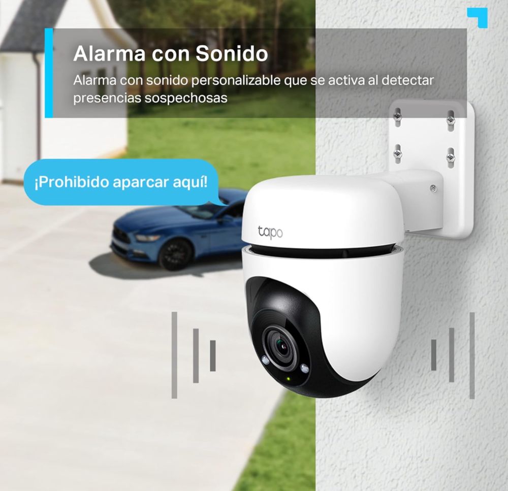 Câmera de vigilância Exterior 360° WIFI IP65 Tapo C500 (NOVO)