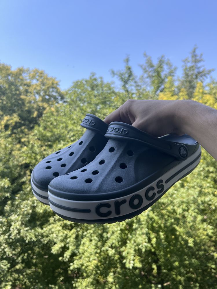 ОРИГінал Crocs Bayaband Clog 42, 43, 45 сірі та чорні