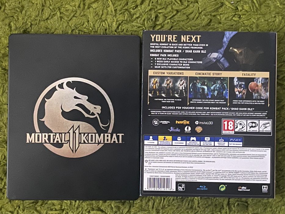 Продам Mortal Kombat 11 steelbook Premium Edition PS4