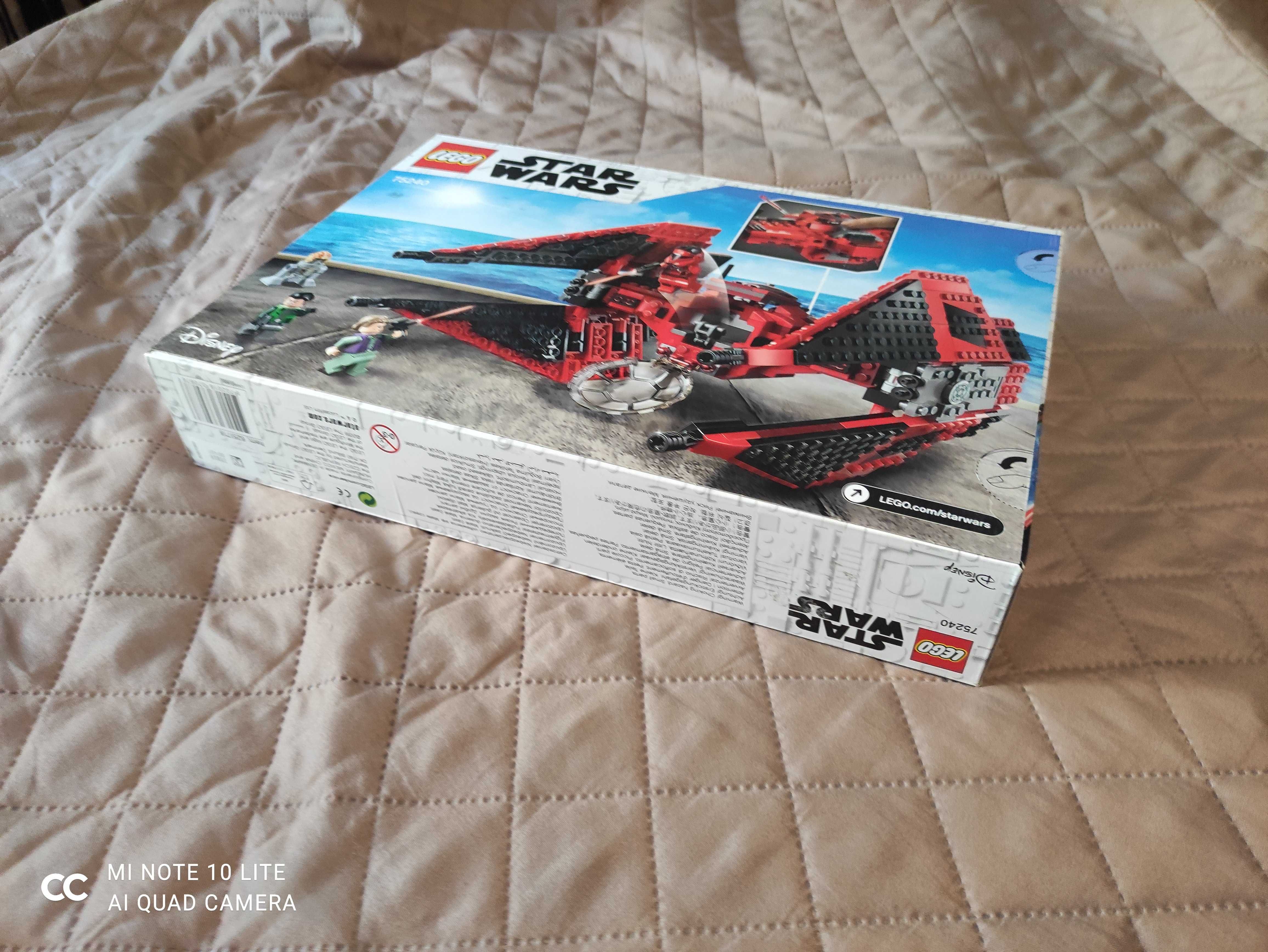 Klocki LEGO Star Wars 75240 - Myśliwiec TIE Majora Vonrega