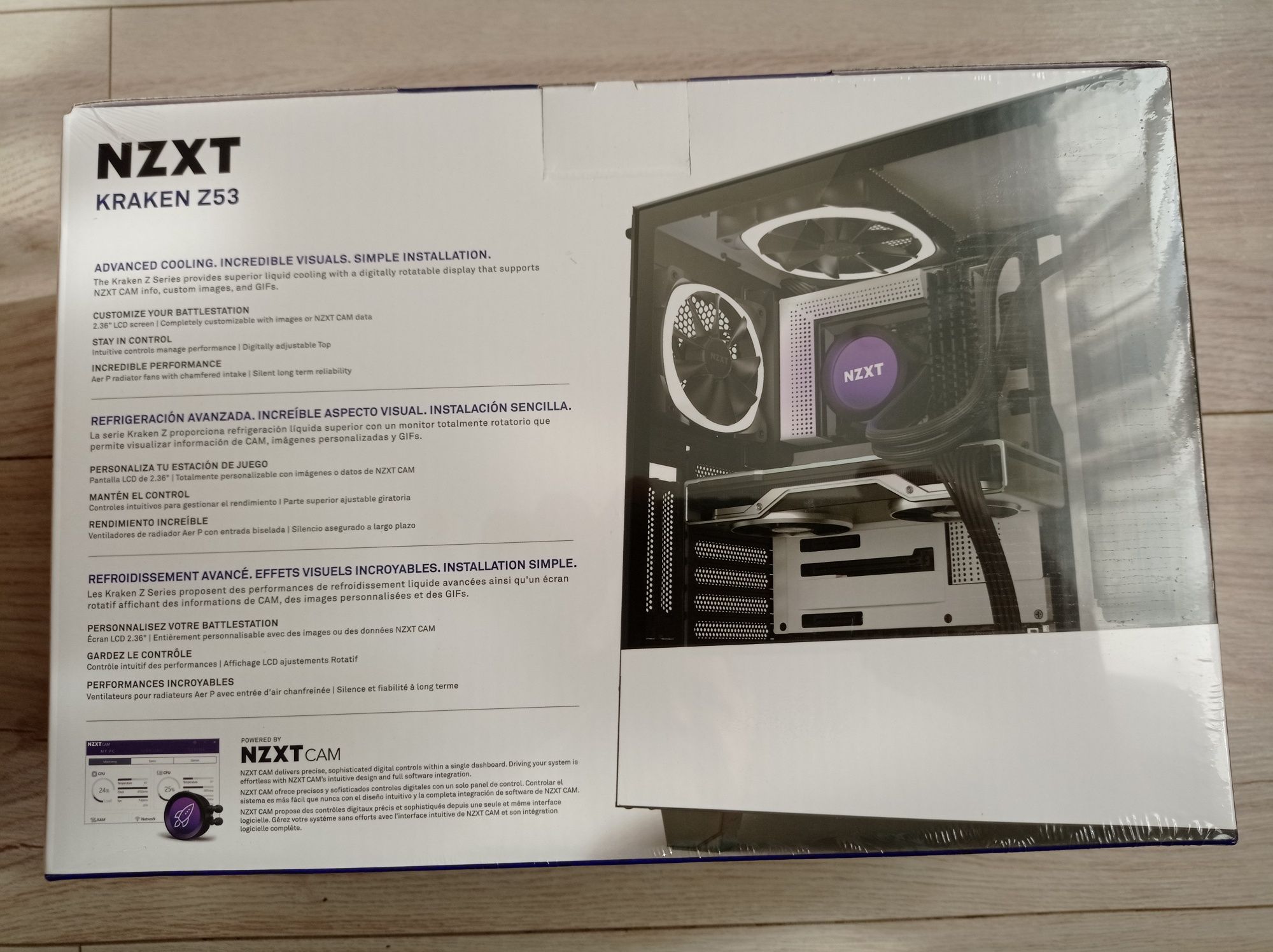 Водяное охлаждение NZXT Kraken Z53 (RL-KRZ53-01)