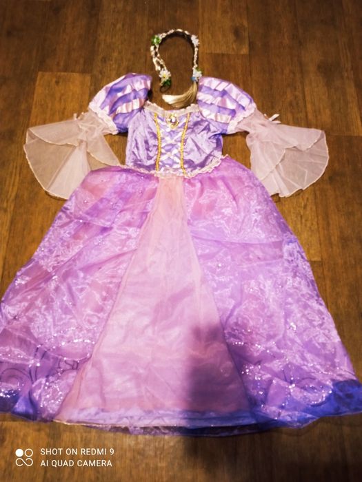 Платье, Принцесса Эльза,Анна,Рапунцель,Красная королева червей,7-10лет