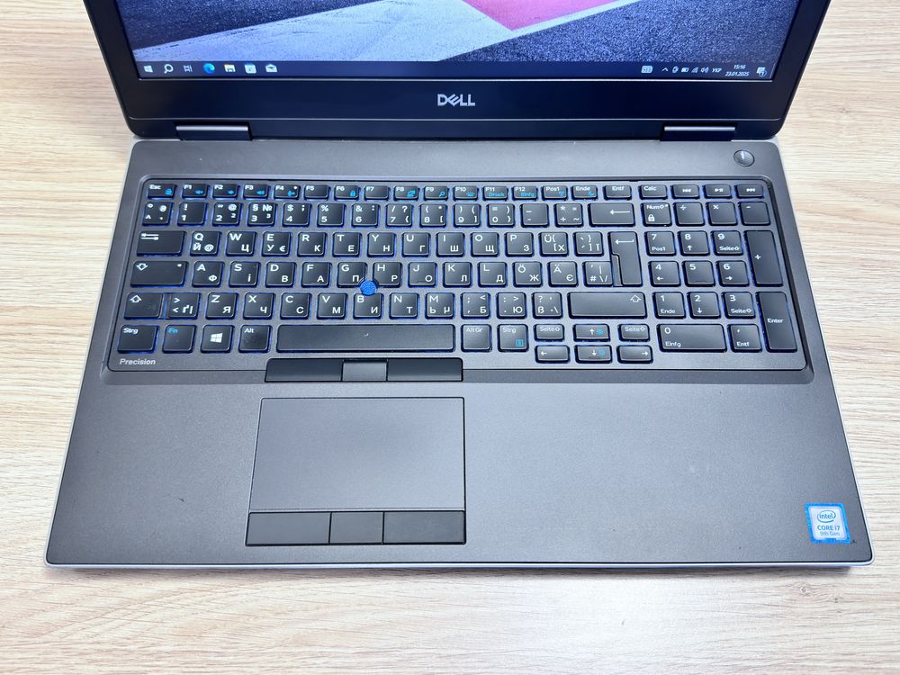 Потужний 15.6” FHD IPS Dell Precision 7540 nVidiaT2000 i7-9750H/32/512