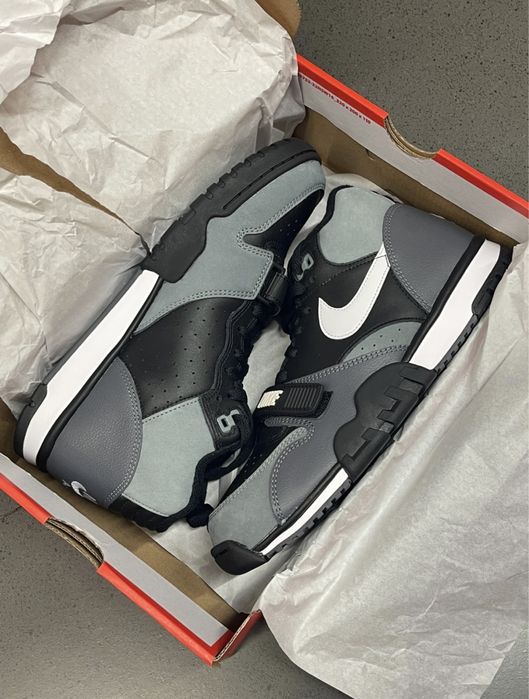 Кросівки Nike Air Trainer 1 Black Grey Найк Трейнер чорні оригінал