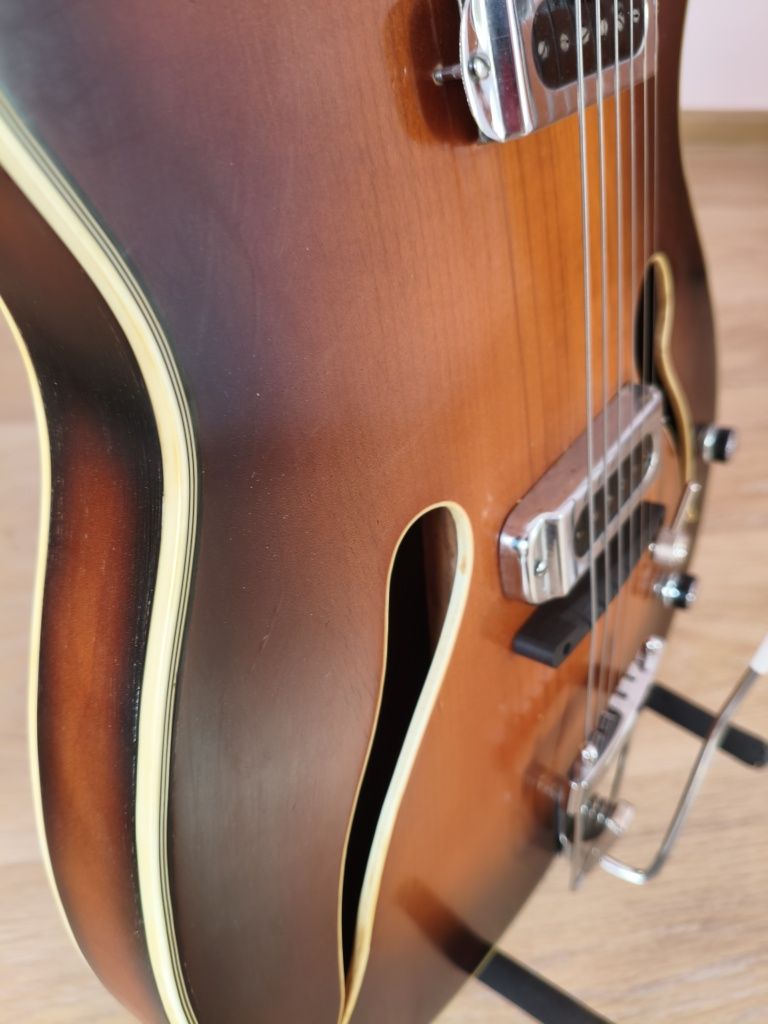 Migma Favorit By Heinz Seifert gitara hollow body z lat 50