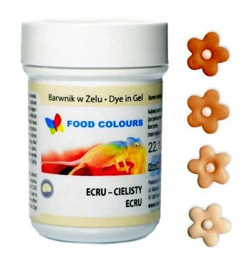 Barwnik Spożywczy W Żelu - 35G - Ecru Cielisty