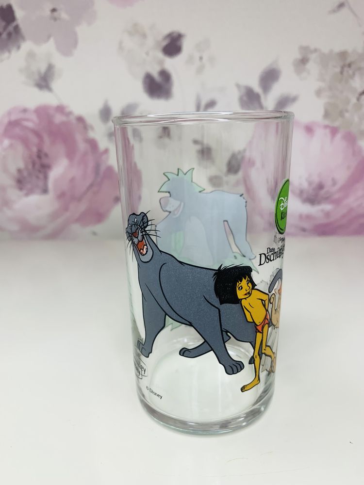 Kolekcjonerska szklanka Disney, Księga Dżungli, Jungle Book, retro