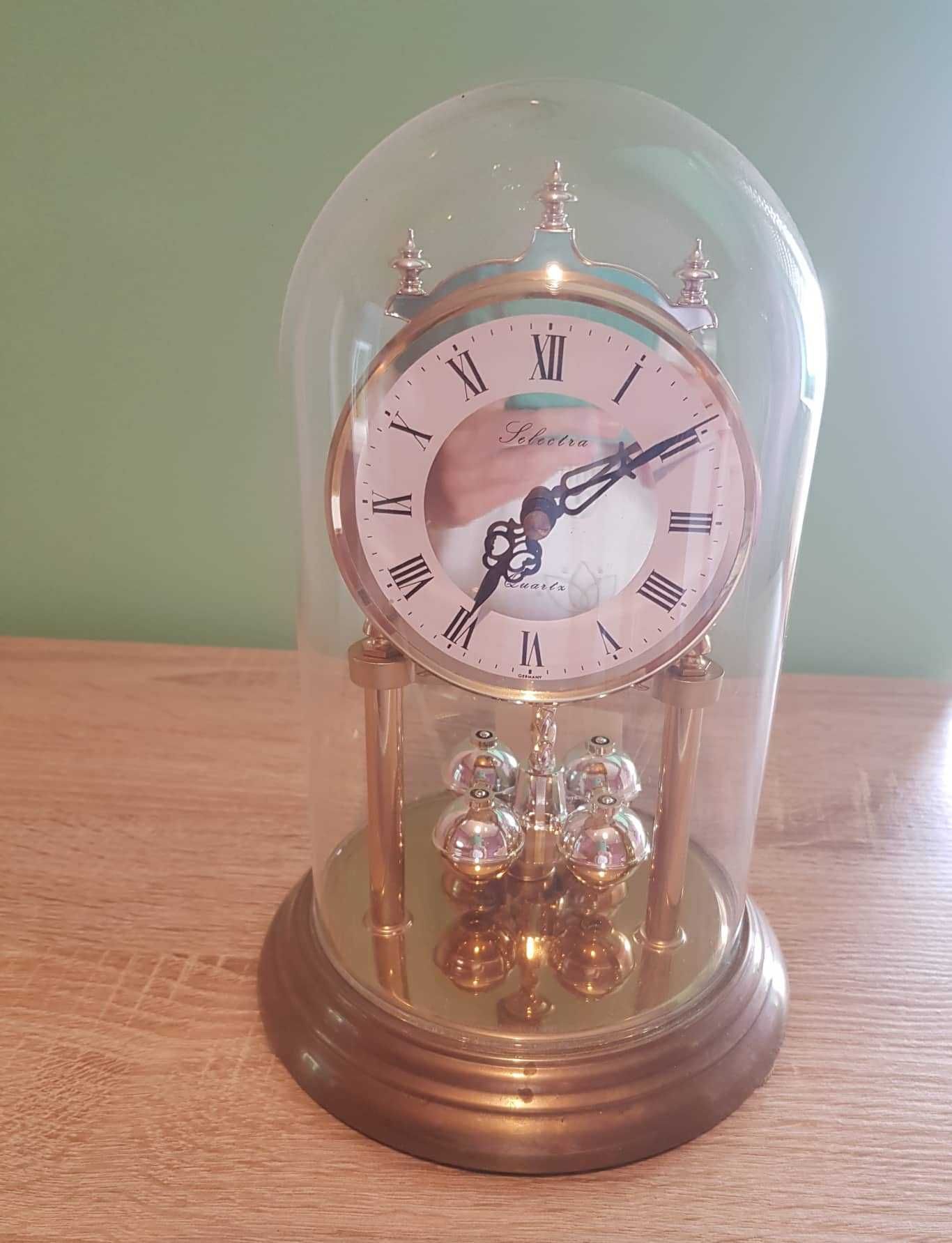 Relógio de mesa com campânula de vidro Selectra Alemanha