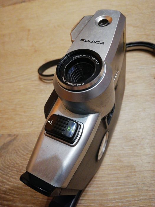 Lote de 3 câmaras de filmar vintage Fujica 8mm