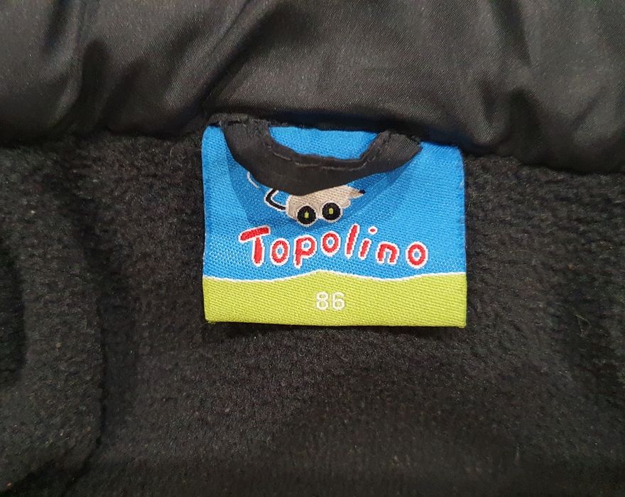 Kurtka Topolino 86 zimowa zima chłopiec