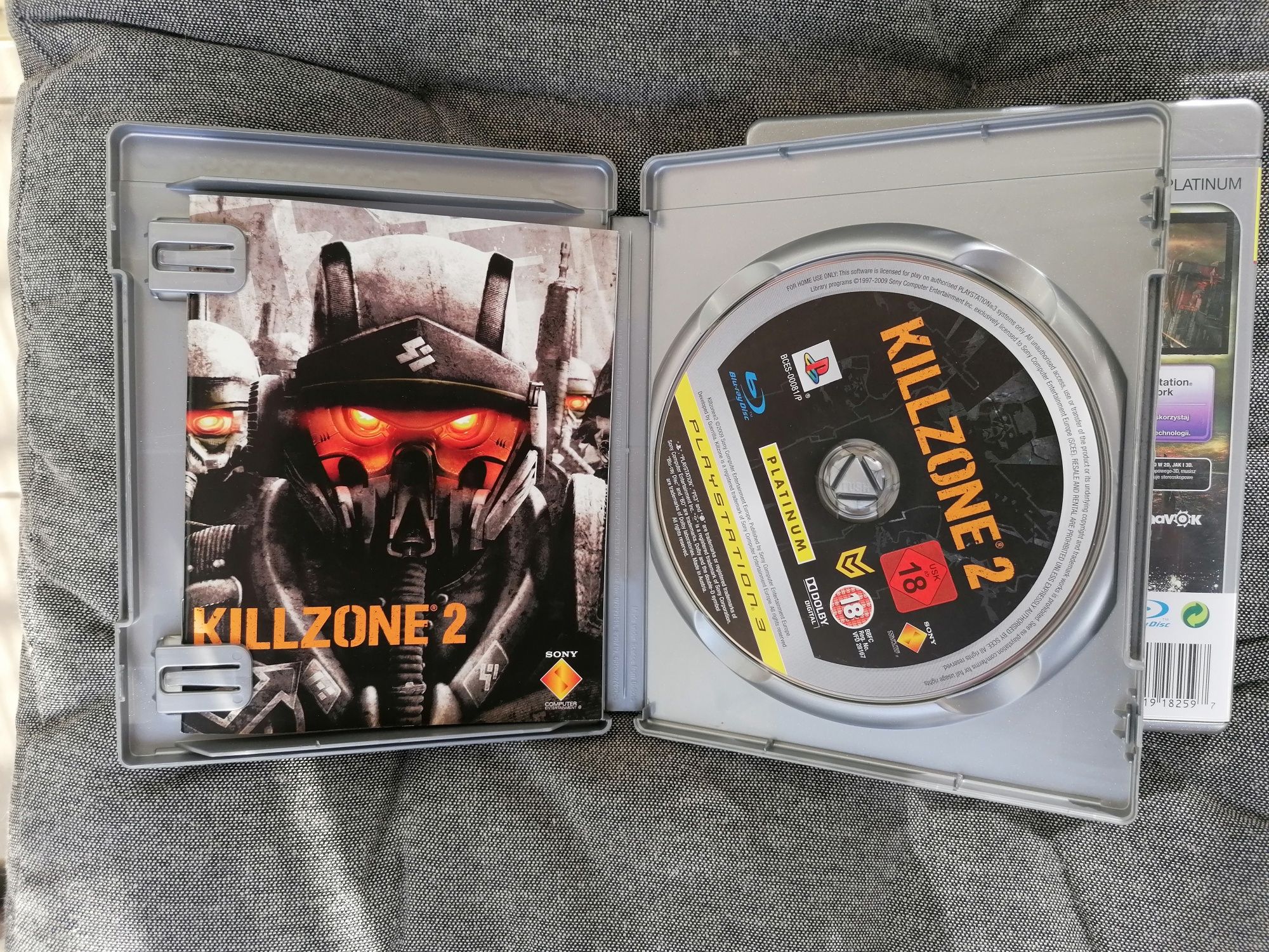 Killzone 2 i 3 platinum ps3 bdb