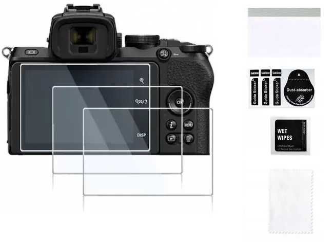 3x Folia hydrożelowa,ochronna na wyświetlacz Nikon Z50