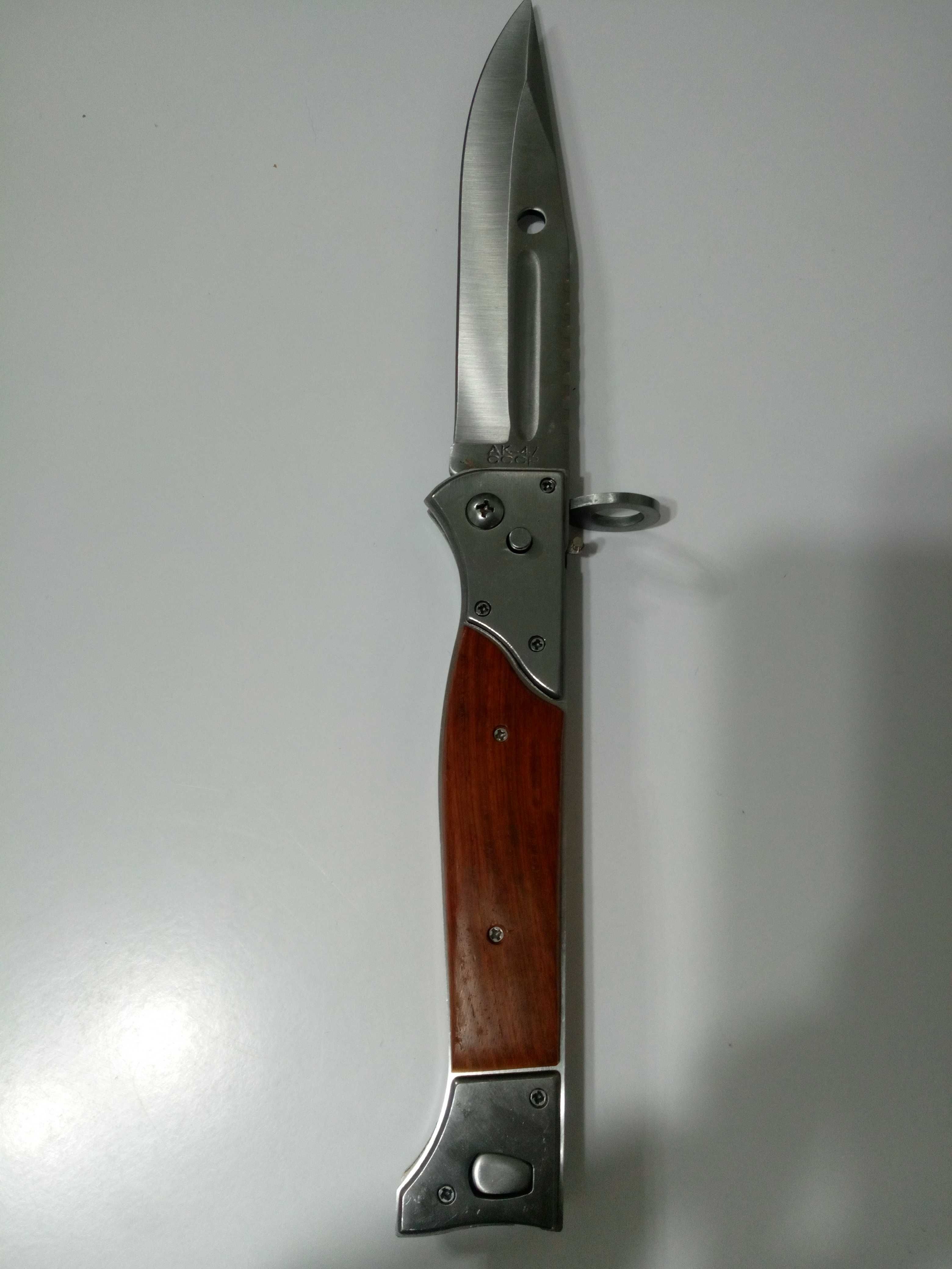 Nóż sprężynowy AK-47 34cm składany