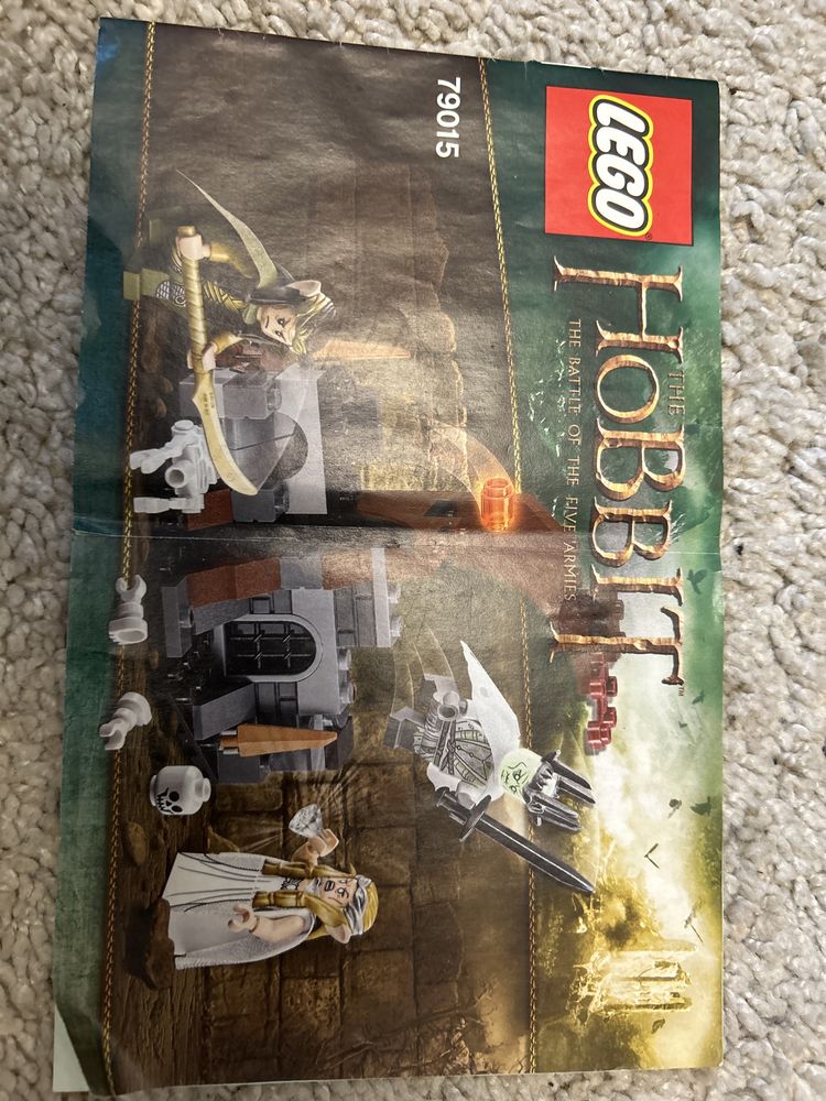 Klocki lego hobbit 79015 walka z czarnoksiężnikiem