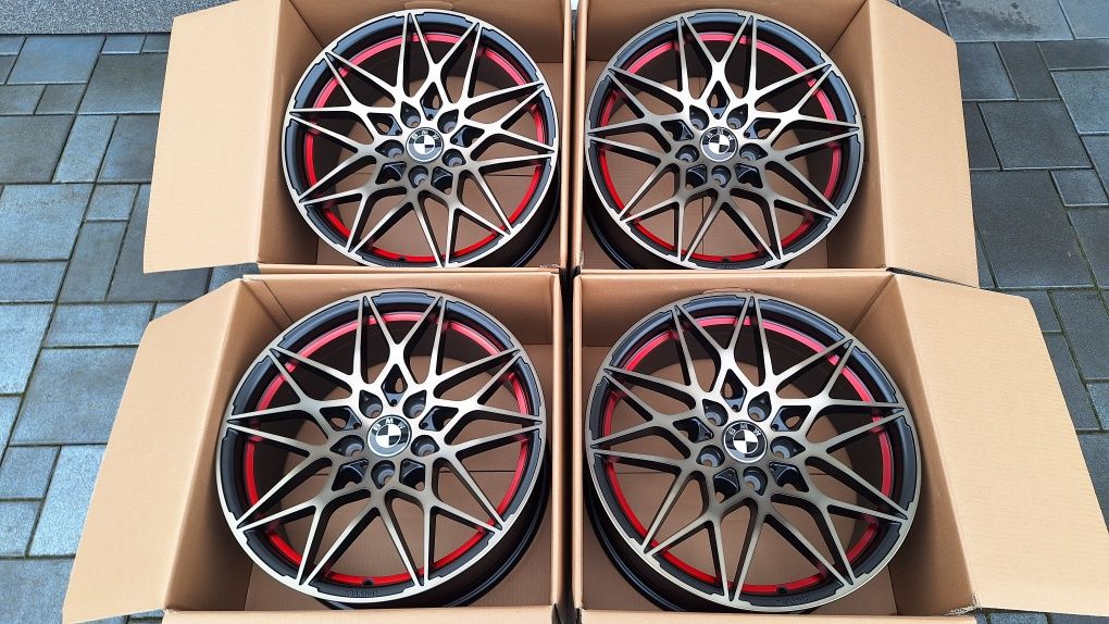 4xNowe Alufelgi 5x120 R18 Bmw 3 5 f10 E46 E90 F30 F25 E60 X1 X3