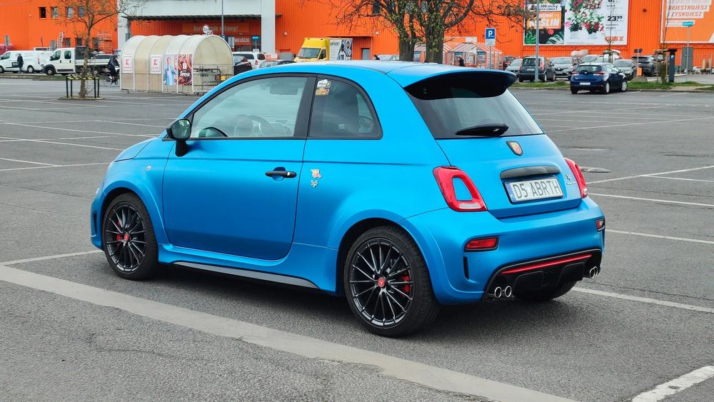 Abarth 595 Competizione 180KM gwarancja, 2 komplety kół, folia PPF + 1 przegląd