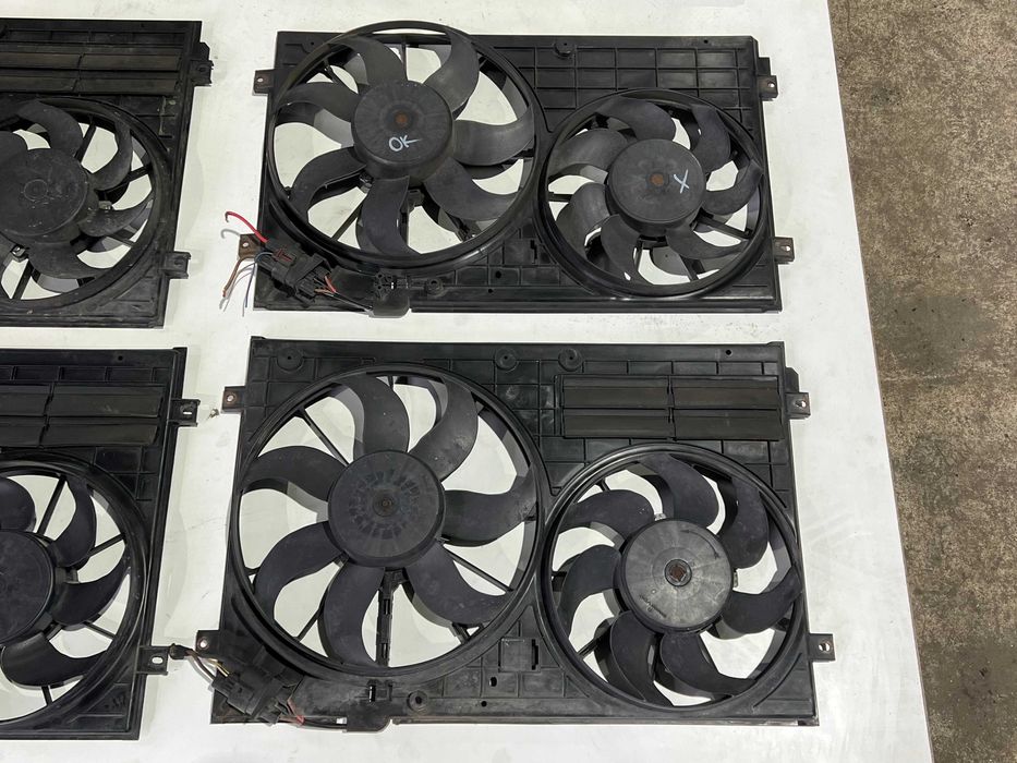 вентилятор пассат б6 б7 сс Golf 5 Touran вентилятор радиатора шкода а5