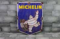 2 Michelin reklama szyld blacha emaliowana 50 x 36