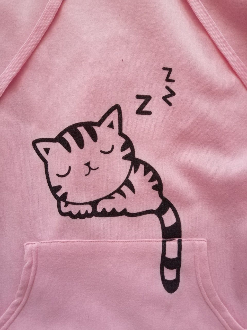 Bluza dziewczęca z uszami kota  r. S