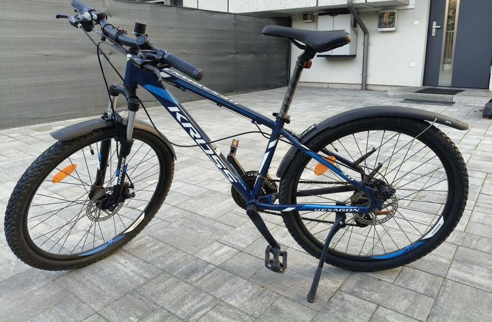 Rower Kross Hexagon 3.0 - aluminiowa Rama XS