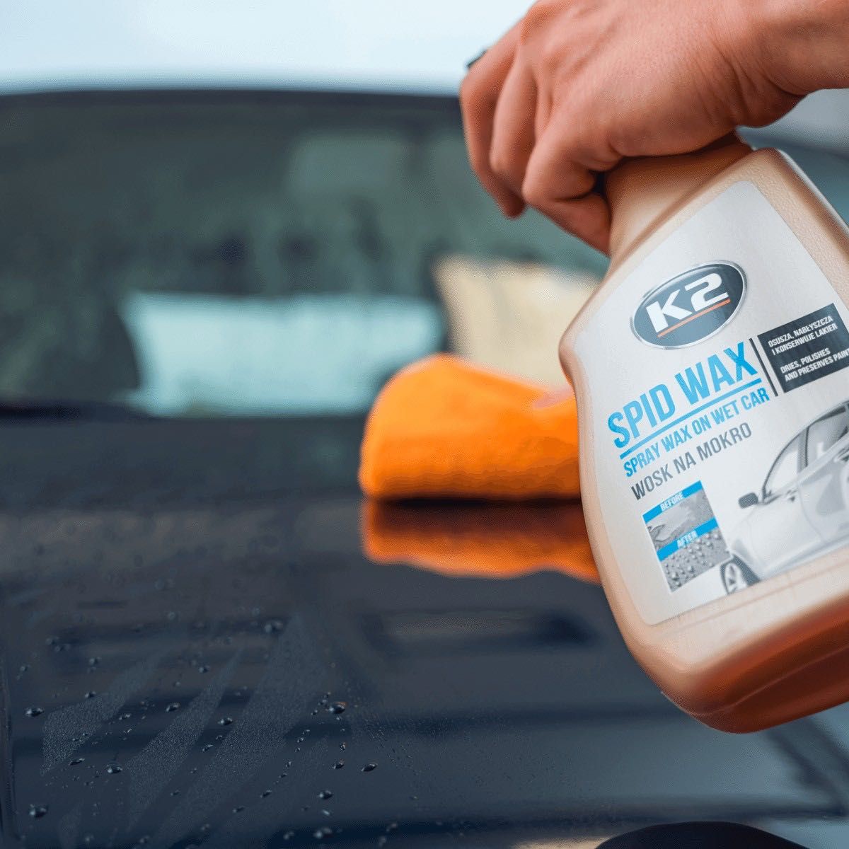 K2 Spid Wax wosk nabłyszczający na mokro 750 ml K087M