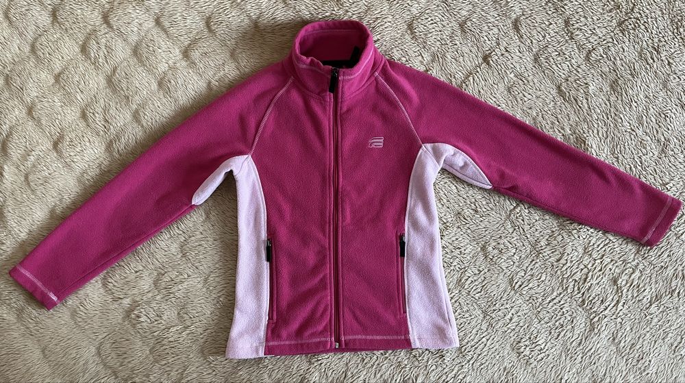 Gruby rozpinany polar Everest 146 - 152 cm.