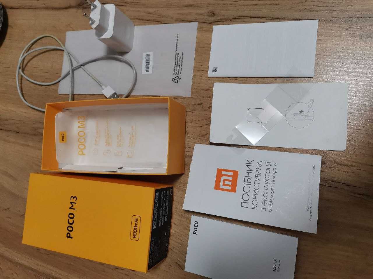 Xiaomi POCO M3, 4/64gb, батарея 6000мАh