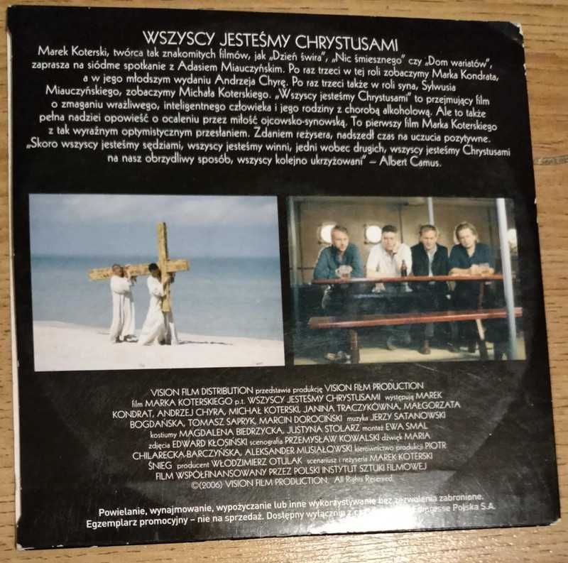 Wszyscy jesteśmy Chrystusami film na DVD