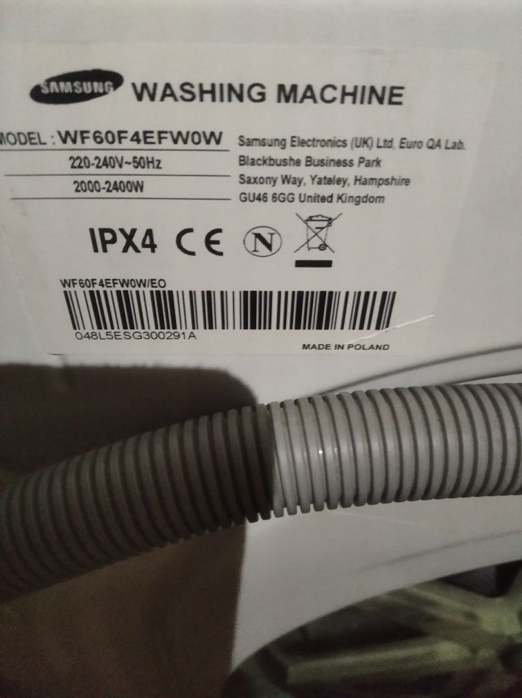 Pralka Samsung Eco bubble 6kg Beko Green line, Indesit na części