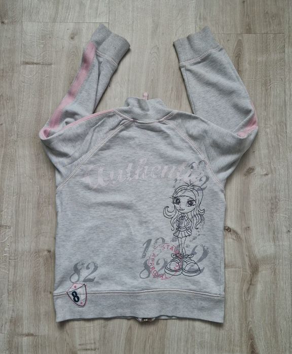 Rozpinana bluza Next dla dziewczynki 122