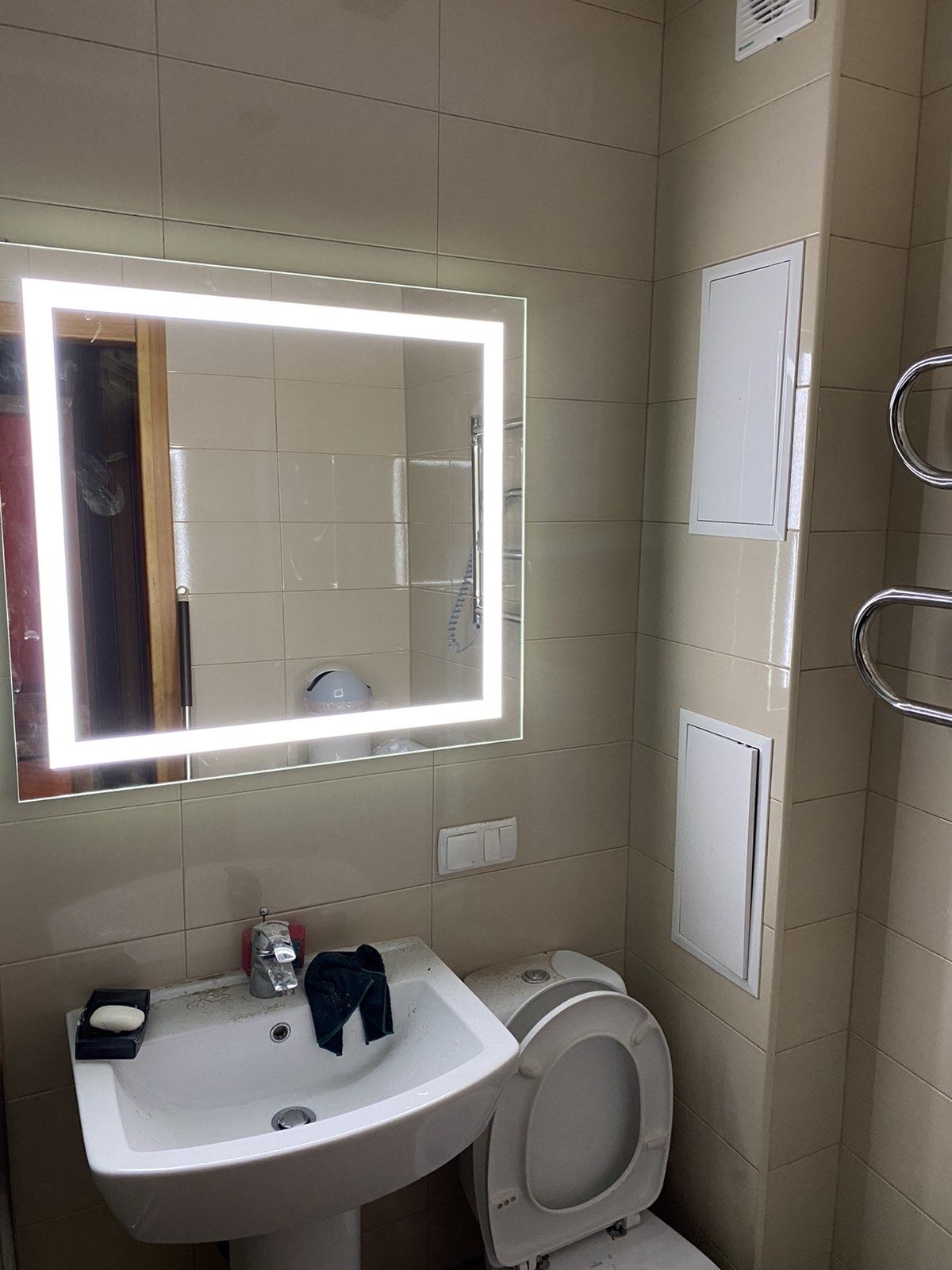 зеркало с подсветкой, зеркало в ванную, зеркало прихожая, дзеркало led