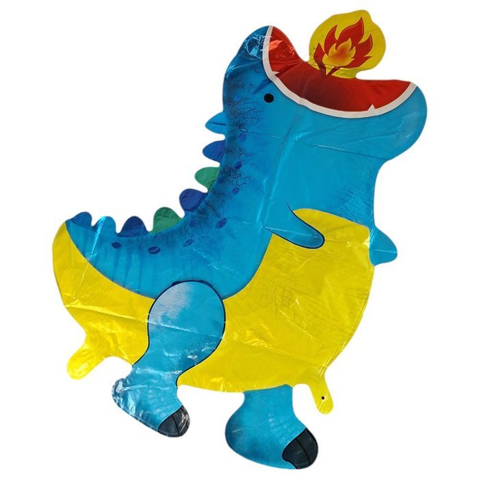 6 dużych balonów foliowych dinozaurów na urodziny