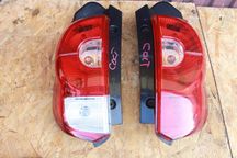 mitsubishi colt 08-12 lampa prawa lewa tył tylna lampy komplet