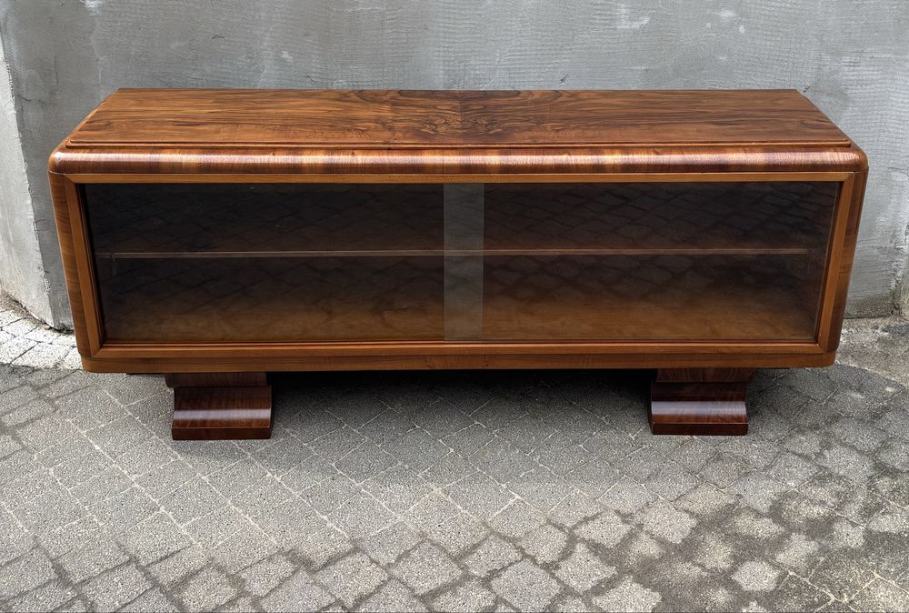 Komoda/Szafka RTV Orzech 140 Art-Deco Antyk Po Renowacji Idealna