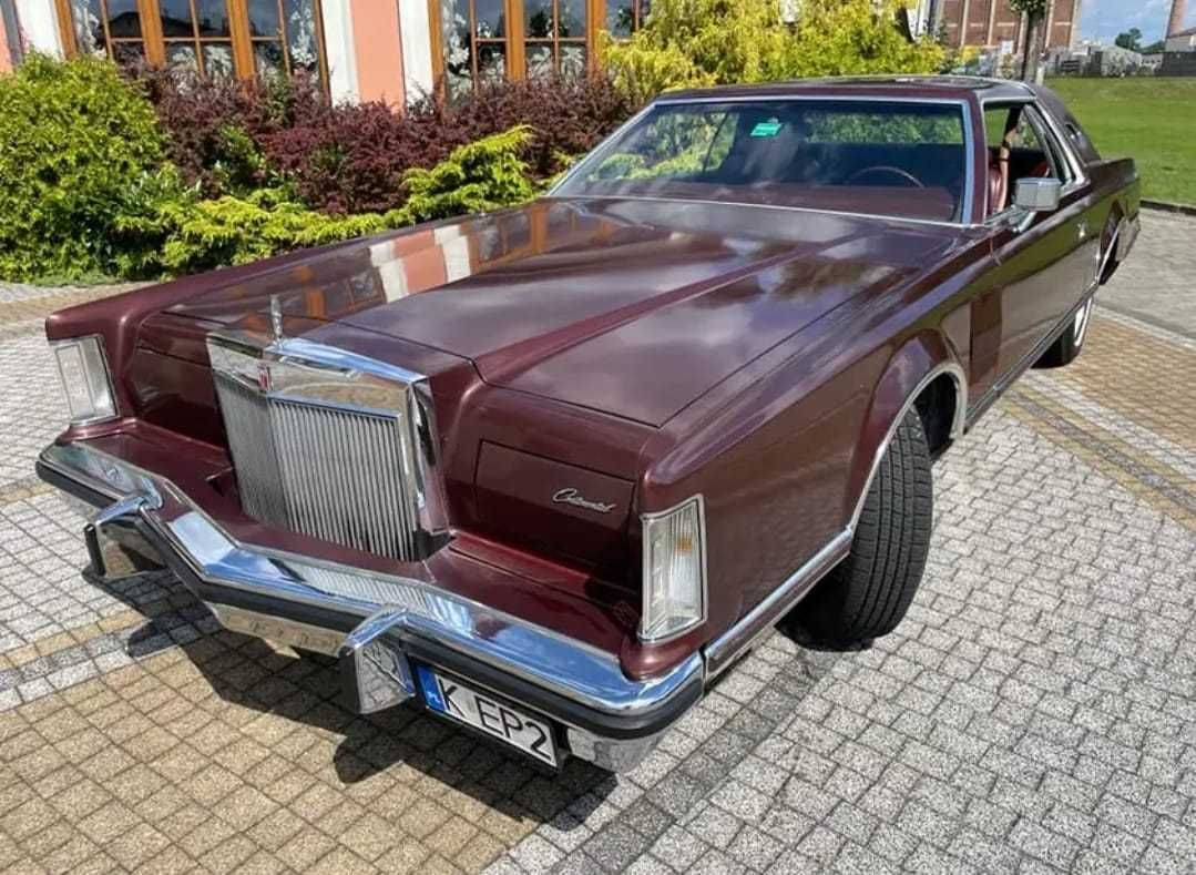 Auto do ślubu lub na imprezę - Klasyczny Lincoln Continental 77