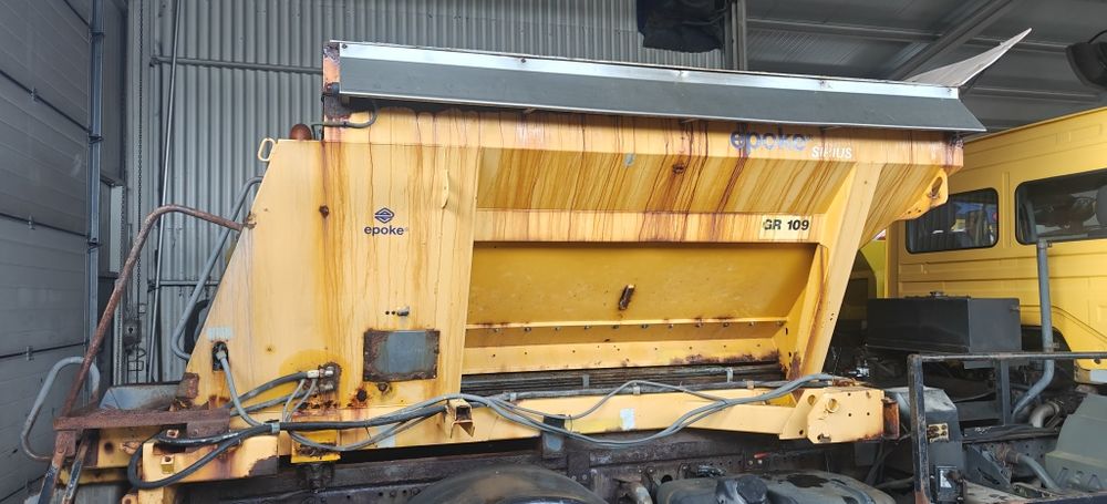 Piaskarka epoke 3m3 na części pilot , rozdzielacz,silniki, dysk