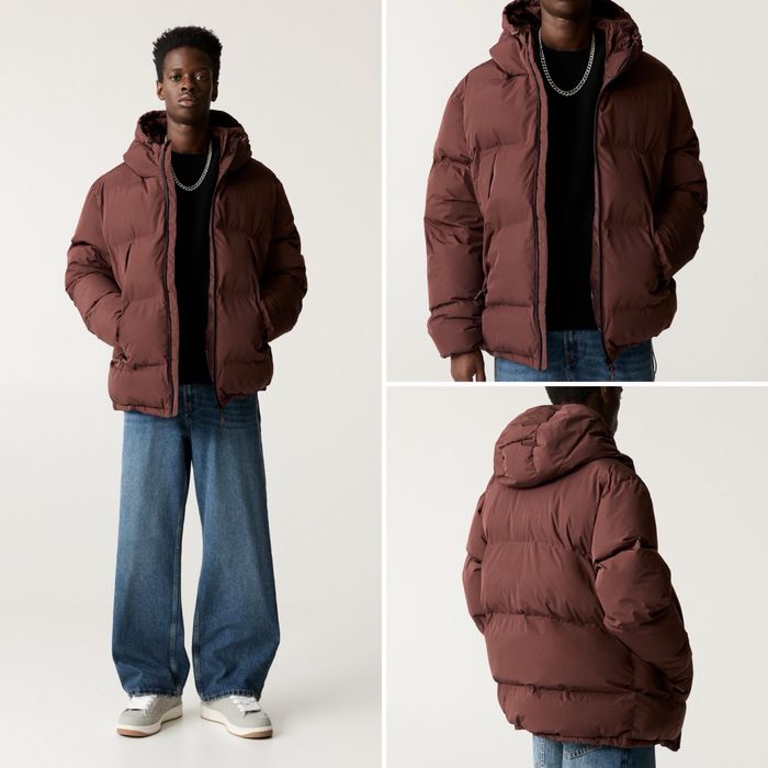 Куртка Pull&Bear (M,L) Puffer Jacket Оригінал Пуховик Зимова Новая