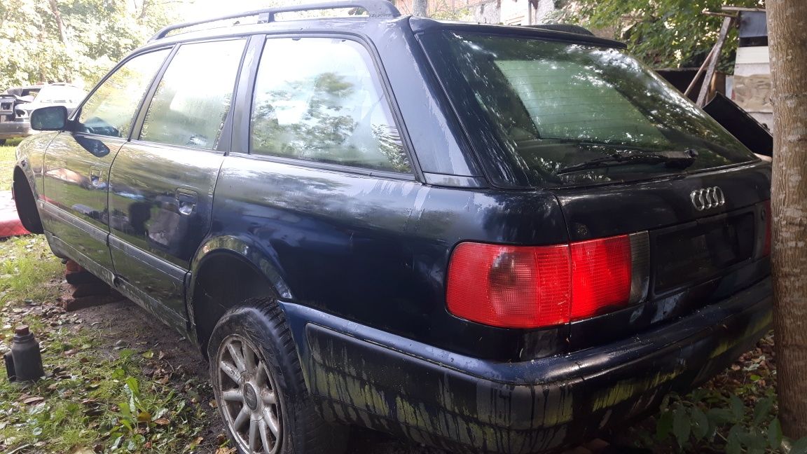 Audi 100 c4 2.8 automat maska chlodnica zamek lampa skora klima pompa