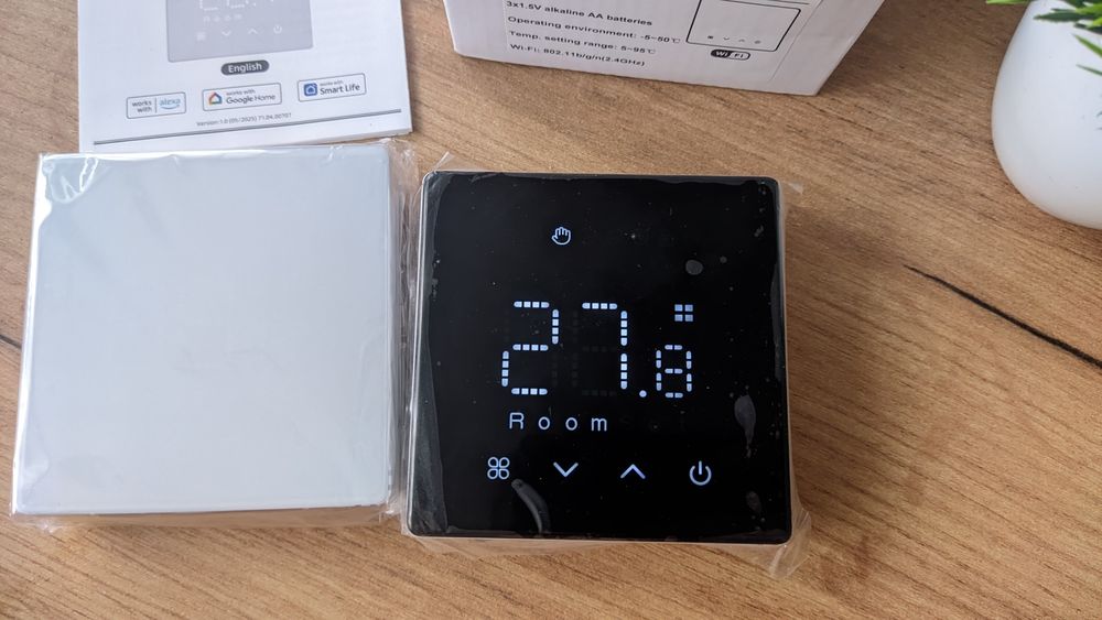 Кімнатний термостат для газових котлів і не тільки wifi Tuya smart