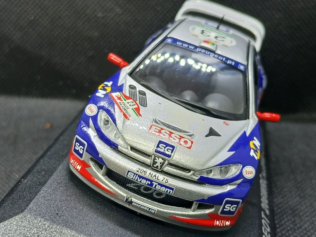 Miniatura 1/43  Peugeot 200 WRC A. Lopes Rally de Portugal