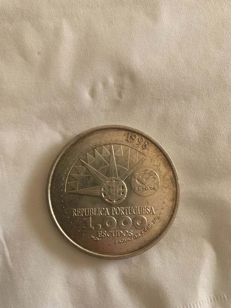 Moeda 1000 escudos - Ano Internacional dos Oceanos 1998