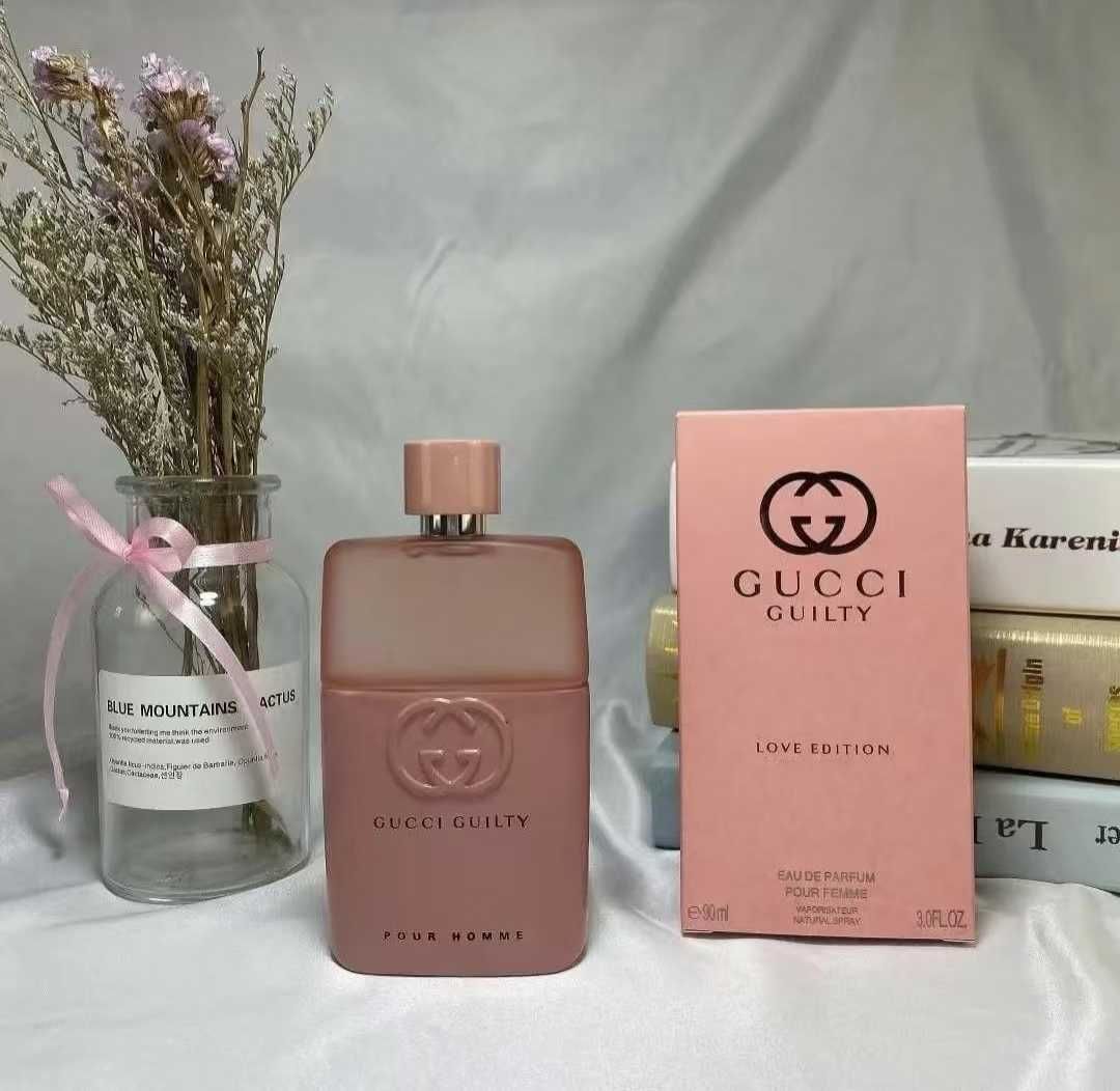 Perfumy LOVE EDITION Różowy flakon dla kobiet 90ml