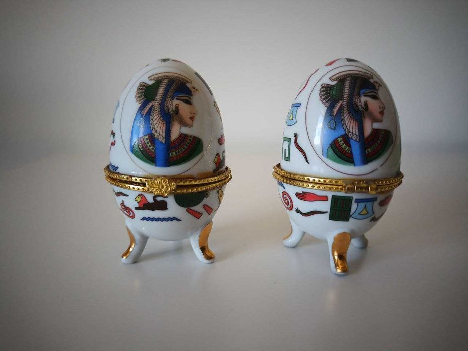 Rainha Egípcia Cleópatra 2 Caixas de Jóias