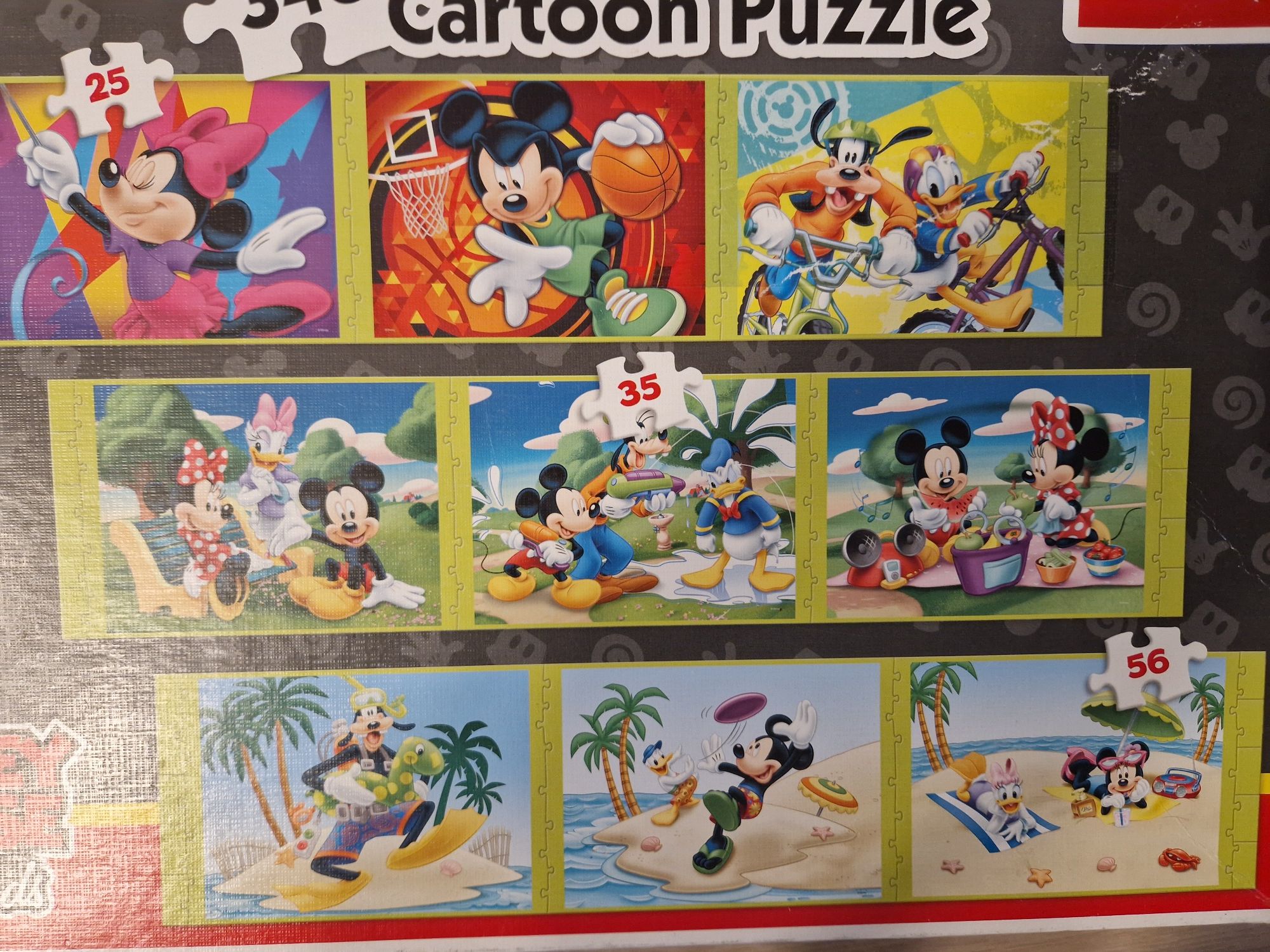 Puzzle Mickey Mouse and Friends