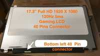 display 17.3" FHD 120hz 40 pinos de um MSI dá para outros portáteis