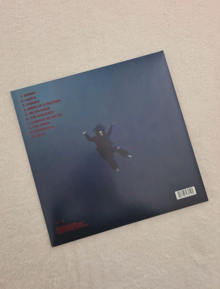 Hit me Hard and Soft - Billie Eilish - vinil cor sea blue