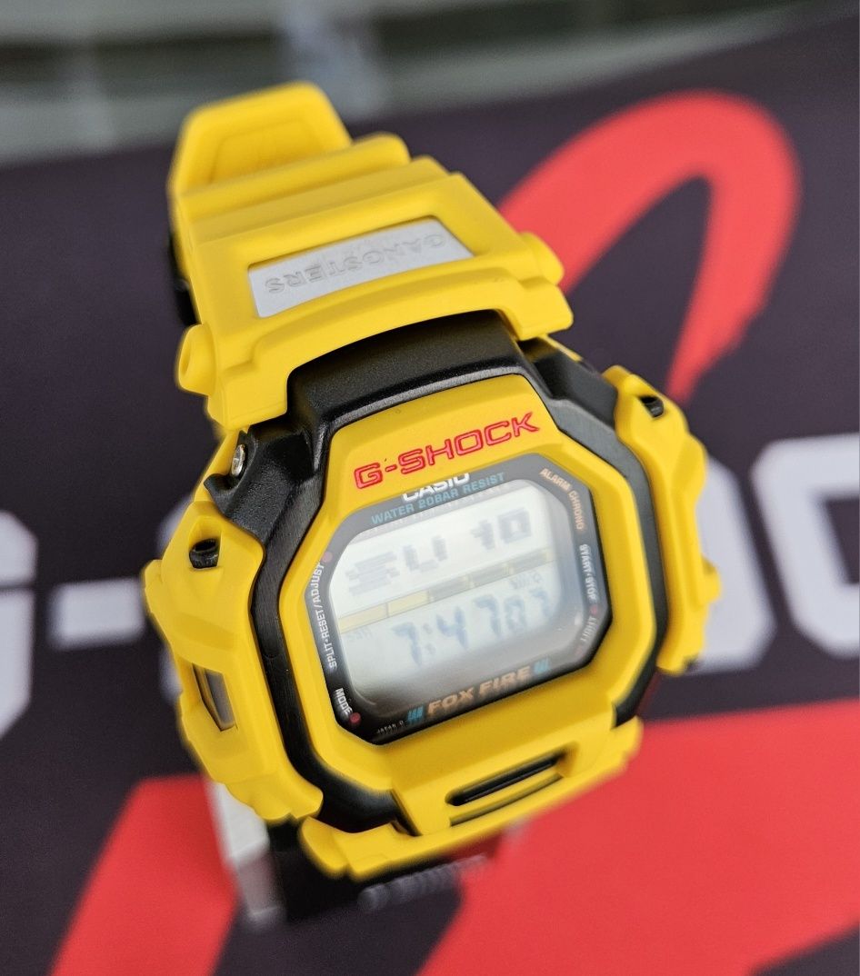 DW-8195 Gangsters Sexy Girl yellow vintage-G Casio G-shock 1995